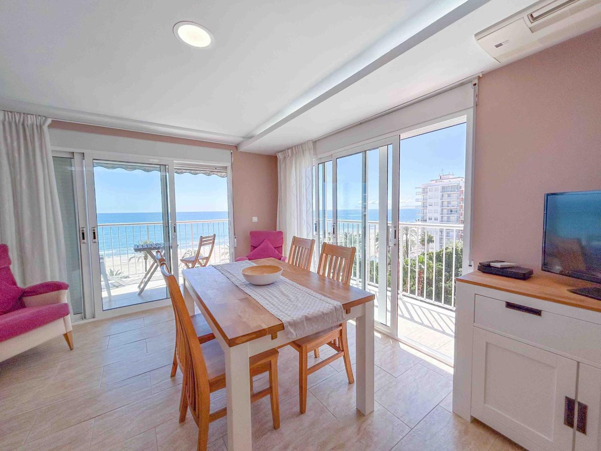 Ferienwohnung Cullera: Vistas Al Mar En En Centro De La Bahia Exterior foto